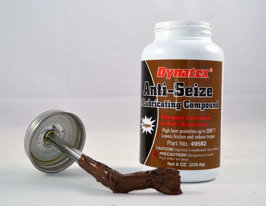 49582 Copper AntiSeize & Lubricating Compound 8 oz. brush top bottle