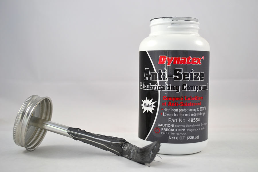 49584 Nickel AntiSeize & Lubricating Compound 8 oz. brush top bottle