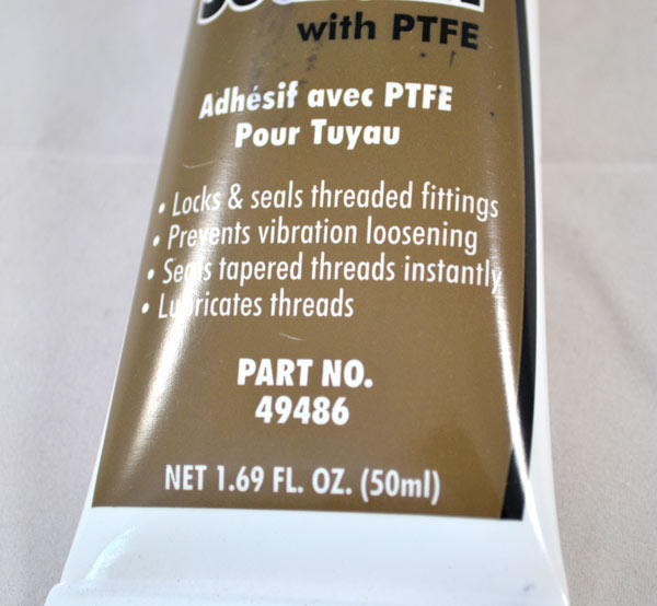 49486 Pipe Sealant with PTFE, Liquid Teflon Tape