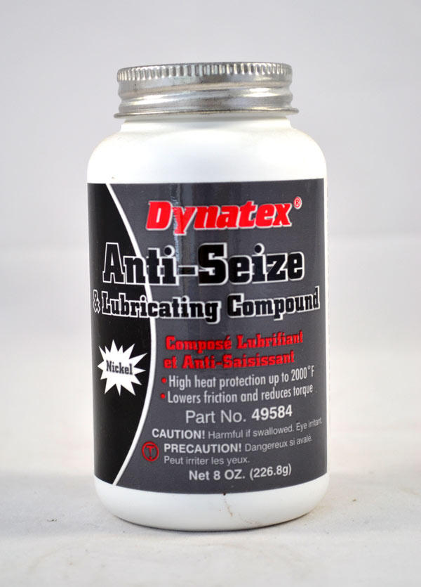 49584 Nickel AntiSeize & Lubricating Compound 8 oz. brush top bottle