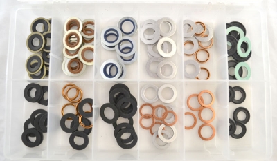 OPK62 | Metric Drain Plug Gasket Assortment (115 Pcs)