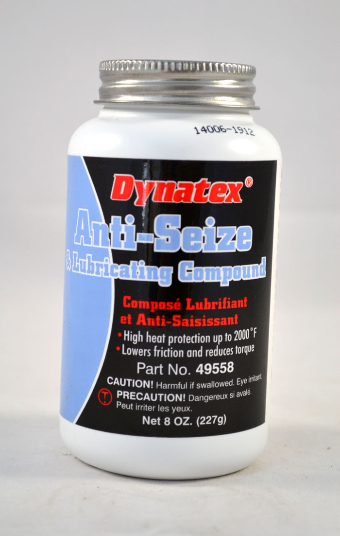 49558 AntiSeize & Lubricating Compound 8 oz brush top bottle, Dynatex